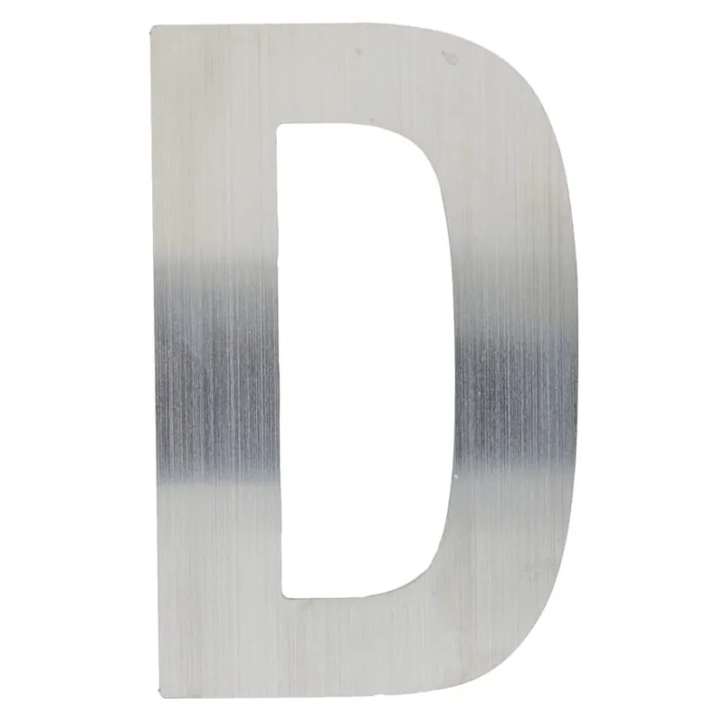 HDD Pro Huisletter Plat D Inox Plus Gecertificeerd
