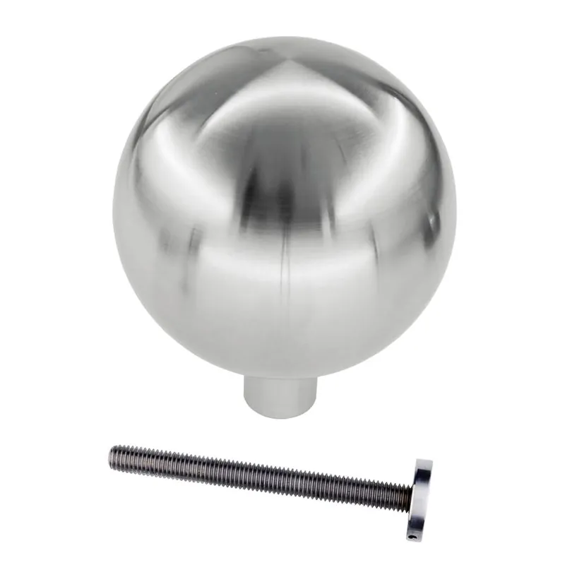Plaats Bestelling HDD Pro Voordeurknop Top B 80 Massief Inox Plus