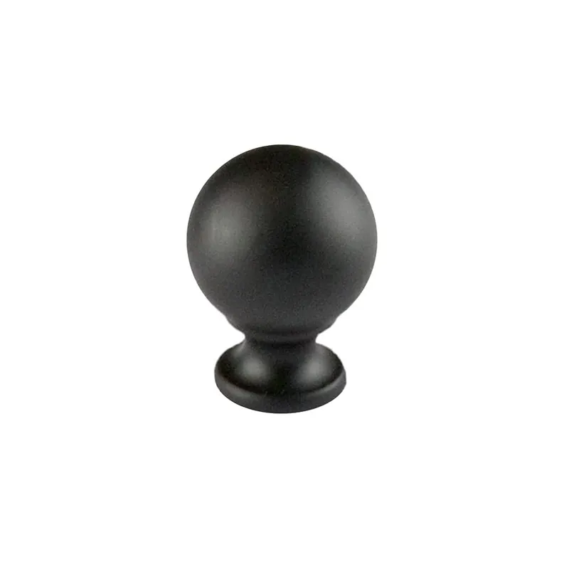 Superprijs HHD Pro Meubelknop Kasttrekker Bol 725 . 18mm Zwart