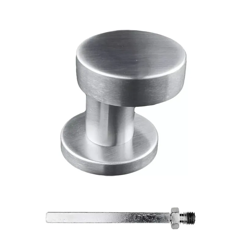 Voordeelprijs HDD Pro Voordeurknop Top Plat Schuin Op Rozas Inox Plus