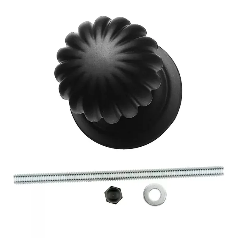 HDD Pro Voordeurknop Top Mandarin Zwart Korting
