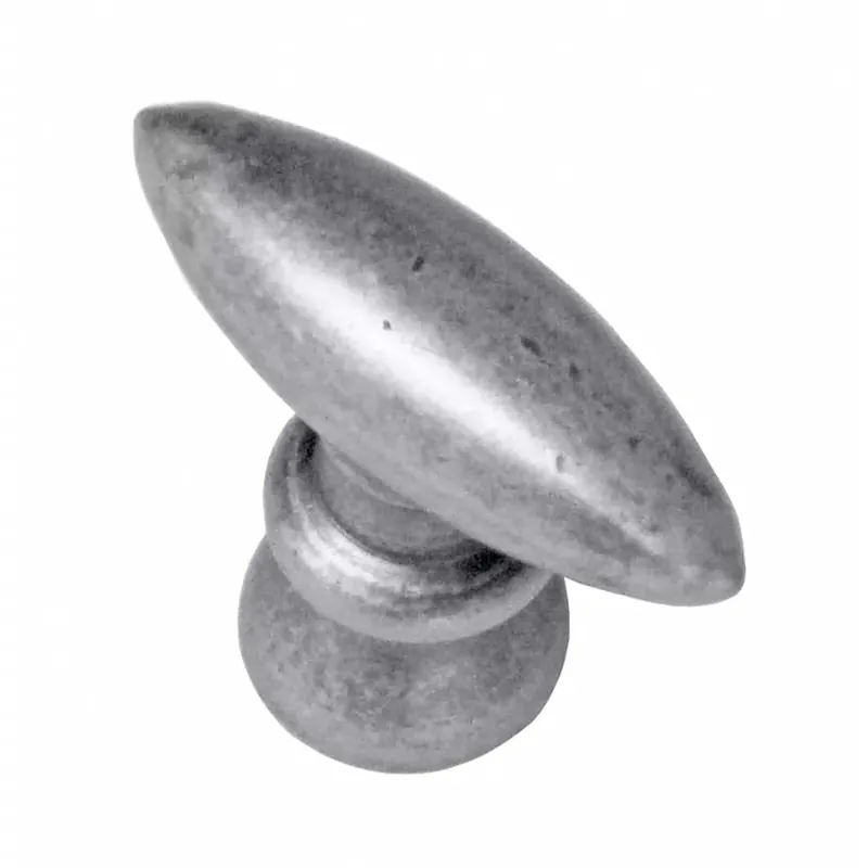 HHD Pro Meubelknop Kasttrekker Olina Old Silver Premium