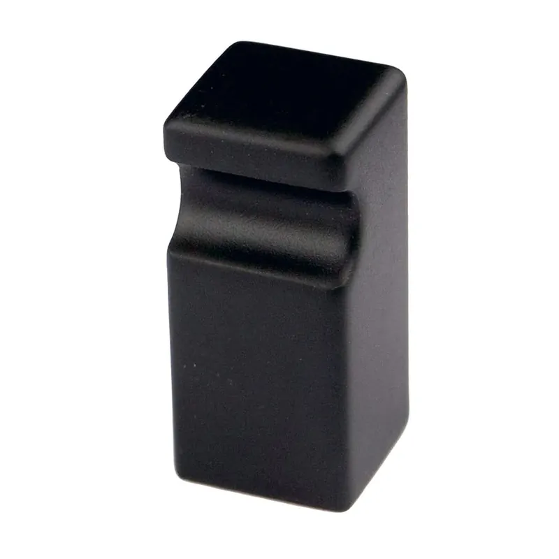 Veilige Betaling HHD Pro Meubelknop Kasttrekker Cubica Top 12mm Zwart