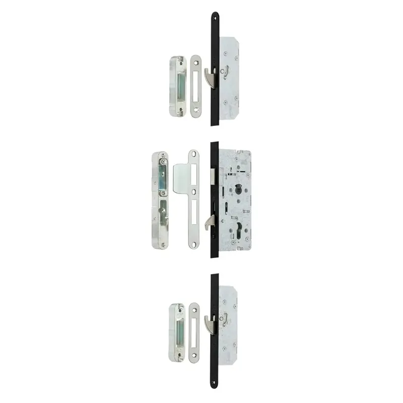AXA Veiligheids Zwarte Meerpuntssluiting Solid C 1700×24 PC72 Nieuw Model