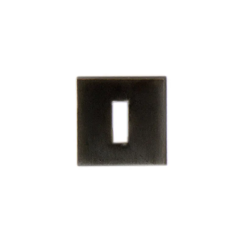 Trendy HDD Pro Sleutelplaatje Square 48 Mm Carbon Black