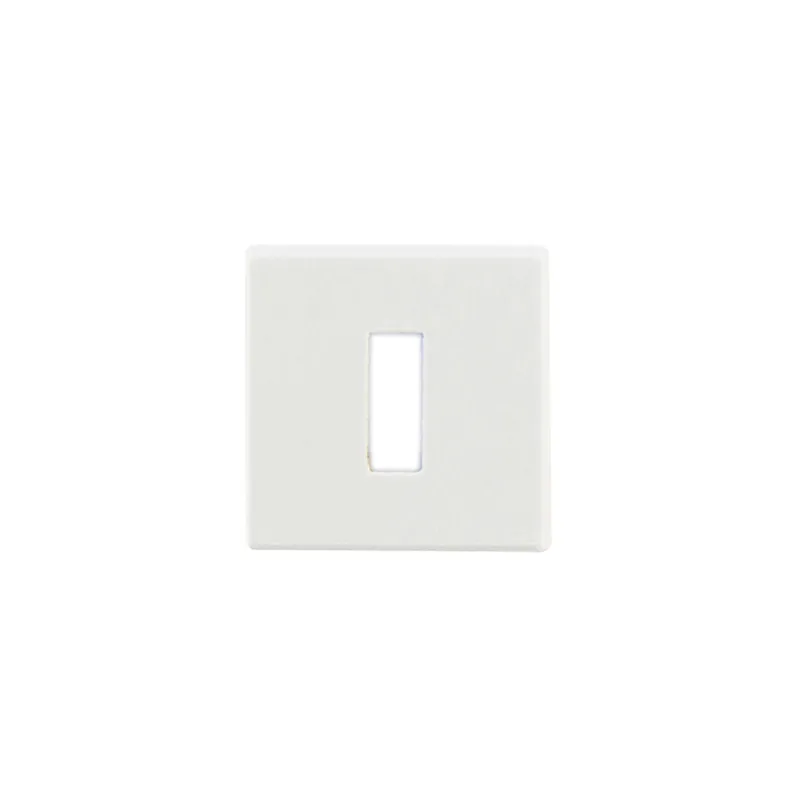 Groothandel HDD Pro Sleutelplaatje Square 48 Mm Wit