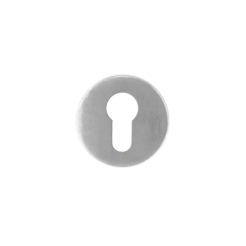 Op = Op Hdd Pro Cylinderplaatje Rond Shape Zero Inox