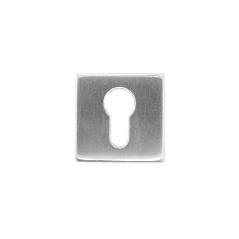 Hdd Pro Cylinderplaatje Square Shape Flat Inox Plus Flitsaanbieding