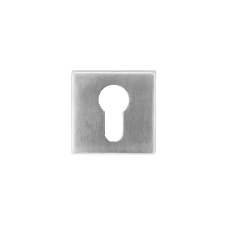 Garantie Inbegrepen Hdd Pro Cylinderplaatje Square Shape Inox Plus