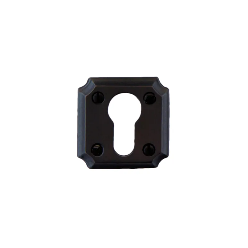 Korting Hdd Pro Cylinderplaatje Square Retro 50 Mm Zwart
