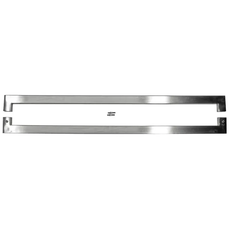 Geld-Terug-Garantie HDD Pro Voordeurgreep Trekker Carre 25/1000 Inox Plus Paar Voor Glas