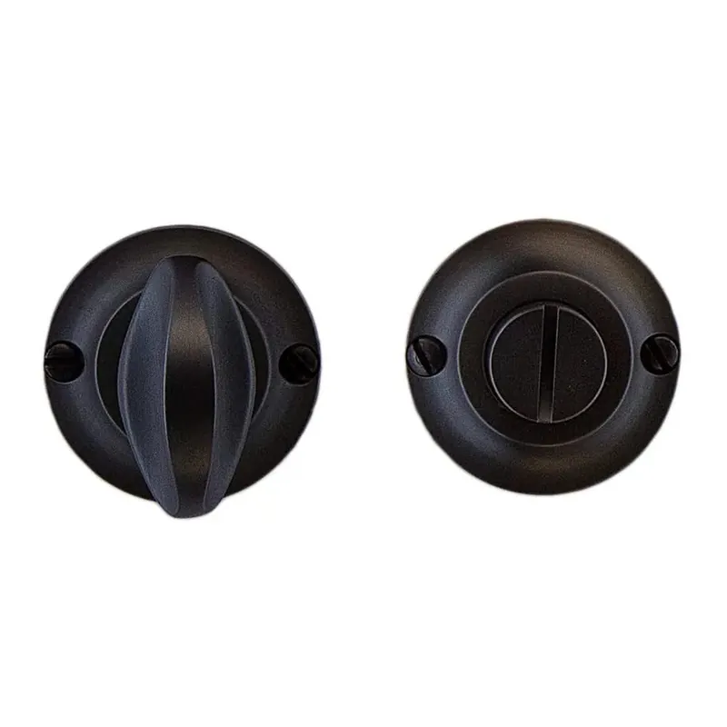 Hdd Pro WC Garnituur Rond Retro 43 Mm Classic Carbon Black Modern
