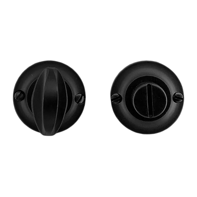 Exclusief Hdd Pro WC Garnituur Rond Retro 43 Mm Classic Zwart