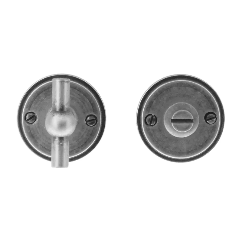 Hdd Pro WC Garnituur Rond Retro 48 Mm Plat Petana Old Silver Shop Nu