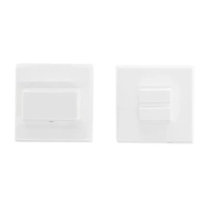 Aanbieding Hdd Pro WC Garnituur Square 48 Mm Wit Structuur