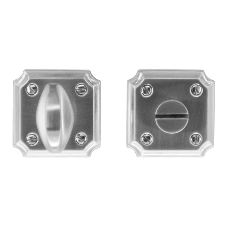 Alleen Vandaag Hdd Pro WC Garnituur Square Retro 50 Mm Inox Look