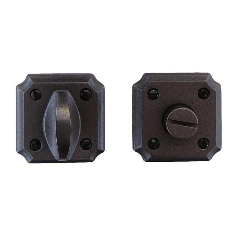 Hdd Pro WC Garnituur Square Retro 50 Mm Carbon Black In De Mode