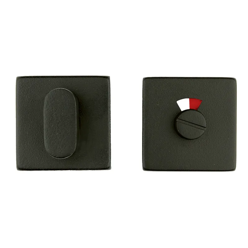 Goedkoop Hdd Pro WC Garnituur Square Shape Zwart Structuur Uv