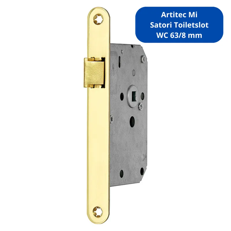 Budget Artitec Mi Satori Toiletslot WC 63/8 mm 1200 Serie Messing Gelakt