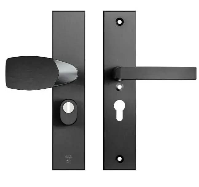 Gereduceerde Prijs AXA Veiligheidsbeslag Edge Plus Wing-knop+kruk Blok PC92 anti-kerntrek Vaste knop