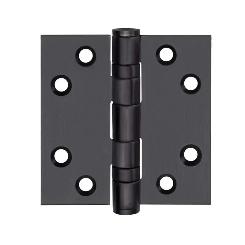 FORMANI Kogellagerscharnier | 76x76 | PVD Gun Metal | LBS7676 Rechte Hoeken Snelle Levering