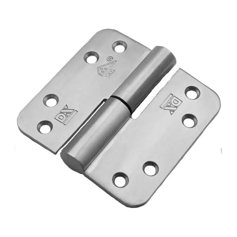 Merkproduct DX Kogelstiftpaumelle ronde hoeken 89x89 mm SKG3 RVS geborsteld Rechts