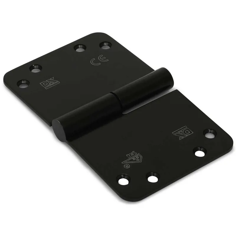 DX Kogelstiftpaumelle Kantellaaf Ronde Hoeken 125x89 mm SKG3 Zwart Rechts Fabrieksprijs