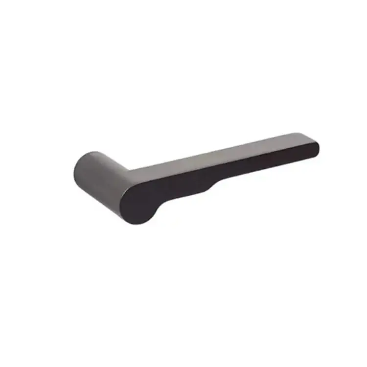 Uitverkoop NUDA Deurkruk Wind Mat Zwart op minimalistisch rozet
