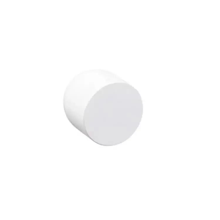 Veilige Betaling NUDA Deurknop Lui Mat Wit op minimalistisch rozet