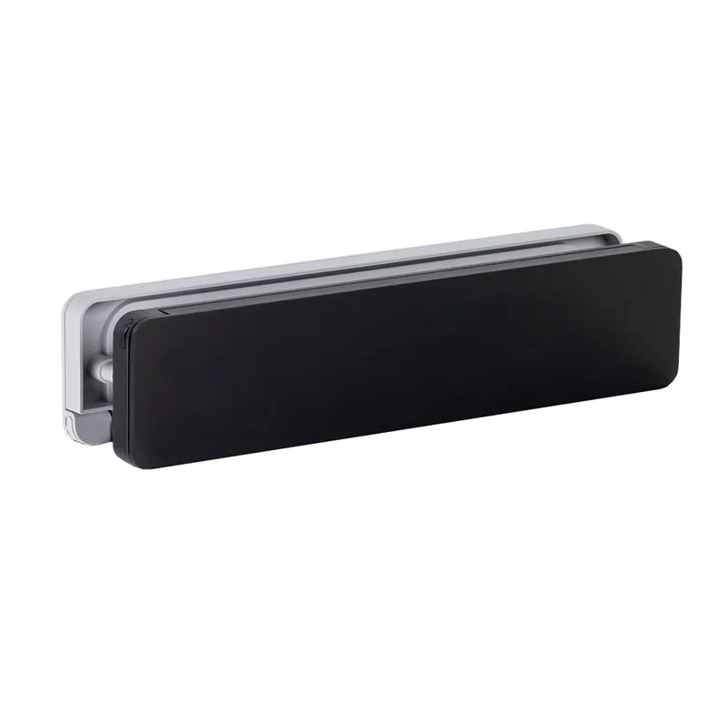 Gecertificeerd Homebox brievenbus - buitenklep Zwart RAL9005 binnenklep Grijs RAL7047