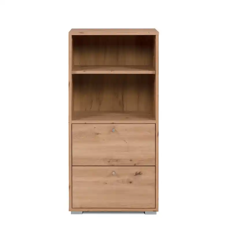 Gratis Retour Opbergmeubel met 2 planken en 2 lades L46 cm - FYN