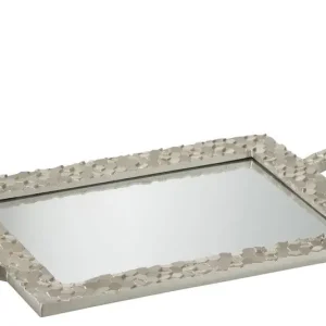 D- J-line - Vassoio 6hoekjes Spiegel Poly Goud - 48x26.5x4cm Favoriet
