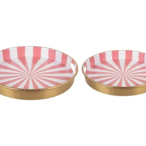 Veilige Betaling Present Time - Dienblad Candy Swirl - Set van 2