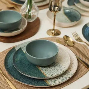 Keramika Serviesset - Colored - 24 delig - 6 Personen - Stoneware Meest Verkocht