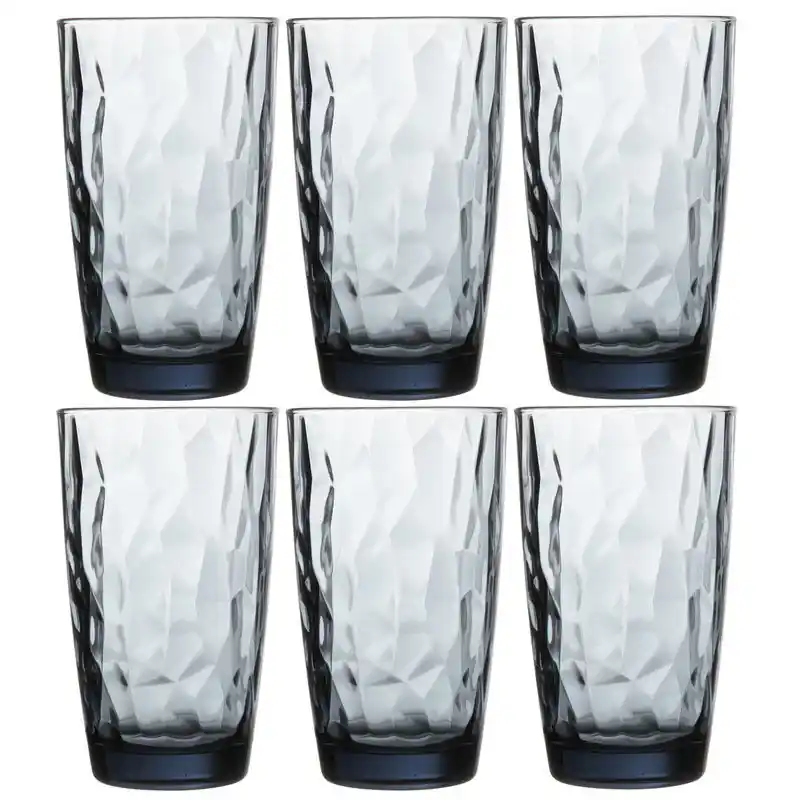 Superprijs Bormioli Rocco Drinkglazen - 6 stuks - blauw - 470 ml - drinkglas - Longdrinkglazen