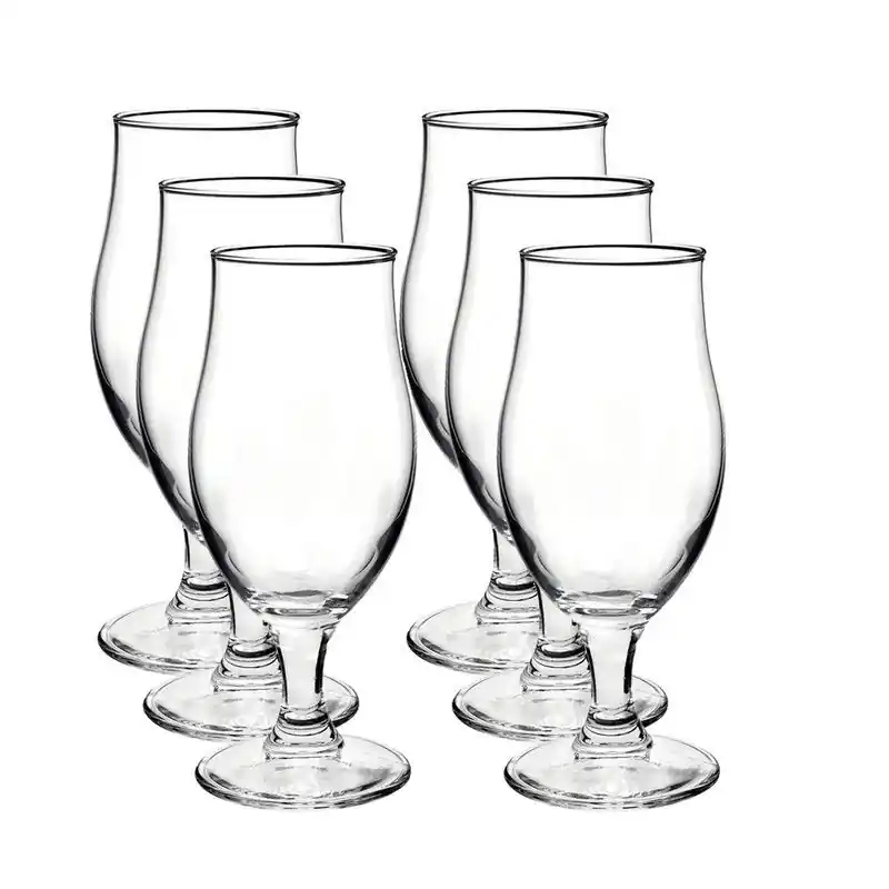Bormioli Rocco Bierglazen Executive - 6x - tulpglazen - 375 ml - Bierglazen Nieuw