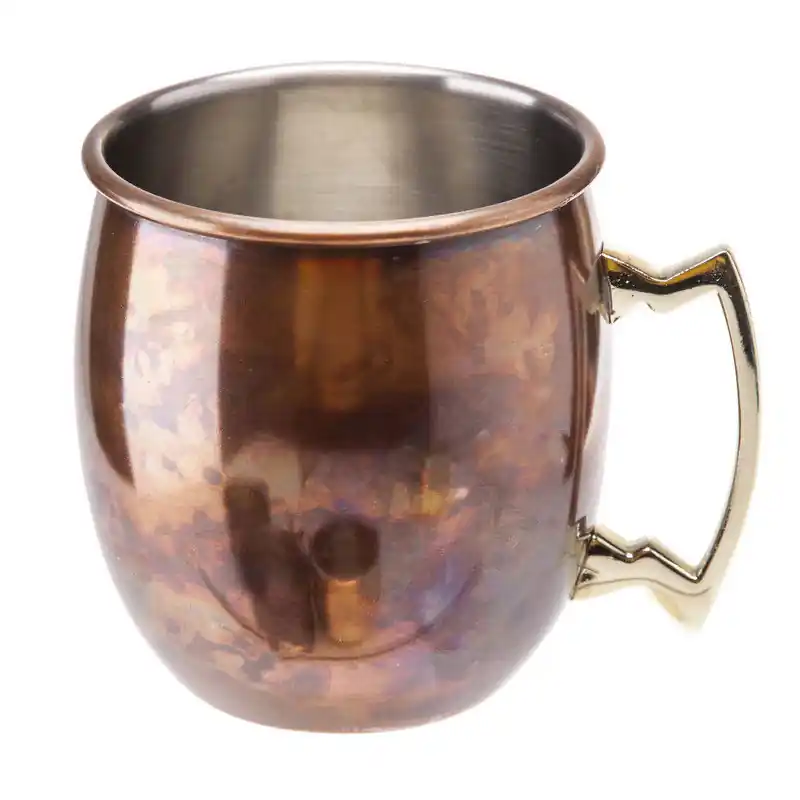 Nu Kopen Cosy & Trendy Cocktailglas - Moskow Mule - antiek koper - 450 ml - Cocktailglazen