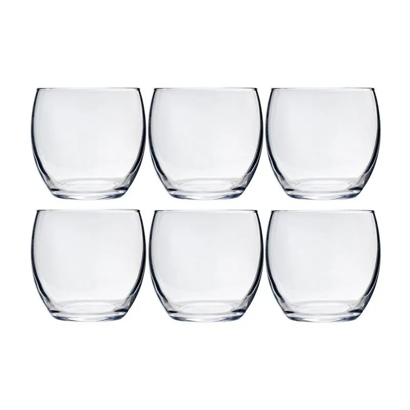 Uitverkoop Cosy & Trendy waterglazen/sapglazen - 6x - transparant - 340 ml - Drinkglazen