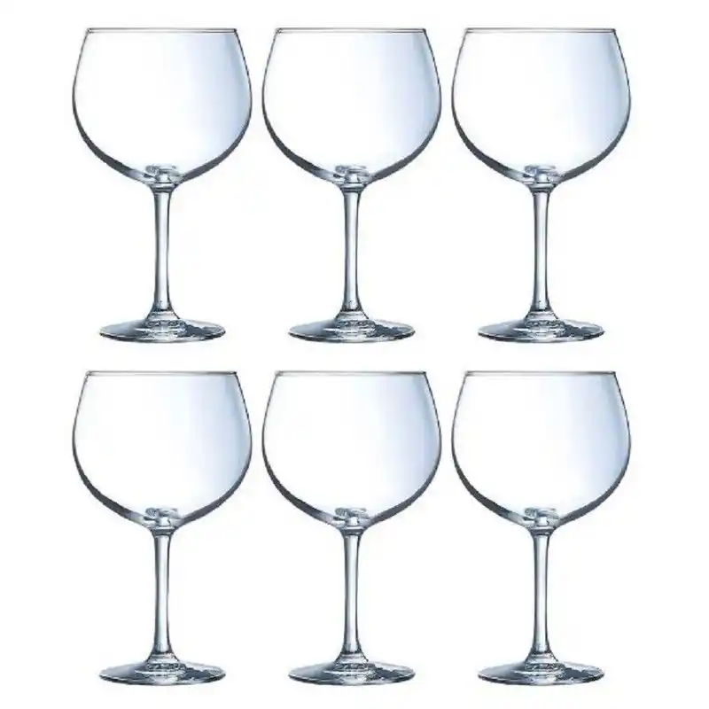 Seizoensaanbieding Gin Tonic / cocktail glazen - 6x - 700 ml - getemperd glas - cocktail - Cocktailglazen