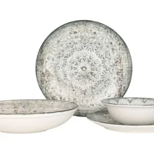 Rinart Serviesset - Fade - 24 delig - 6 Personen - Porselein Koopje