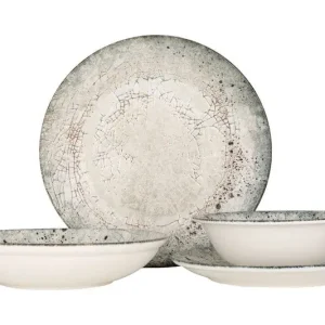Rinart Serviesset (Medium) - Sedir - 24 delig - 6 Personen - Porselein Luxe