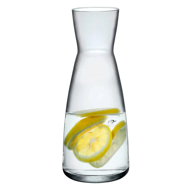 Bormioli Rocco Water karaf - glas - transparant - 8x20cm - 500 ML - Karaffen Bulkbestelling