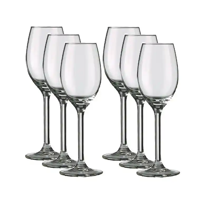 Royal Leerdam Port/sherryglazen - 6x stuks - 140 ml - Likeurglazen - Likeurglazen Flitsaanbieding