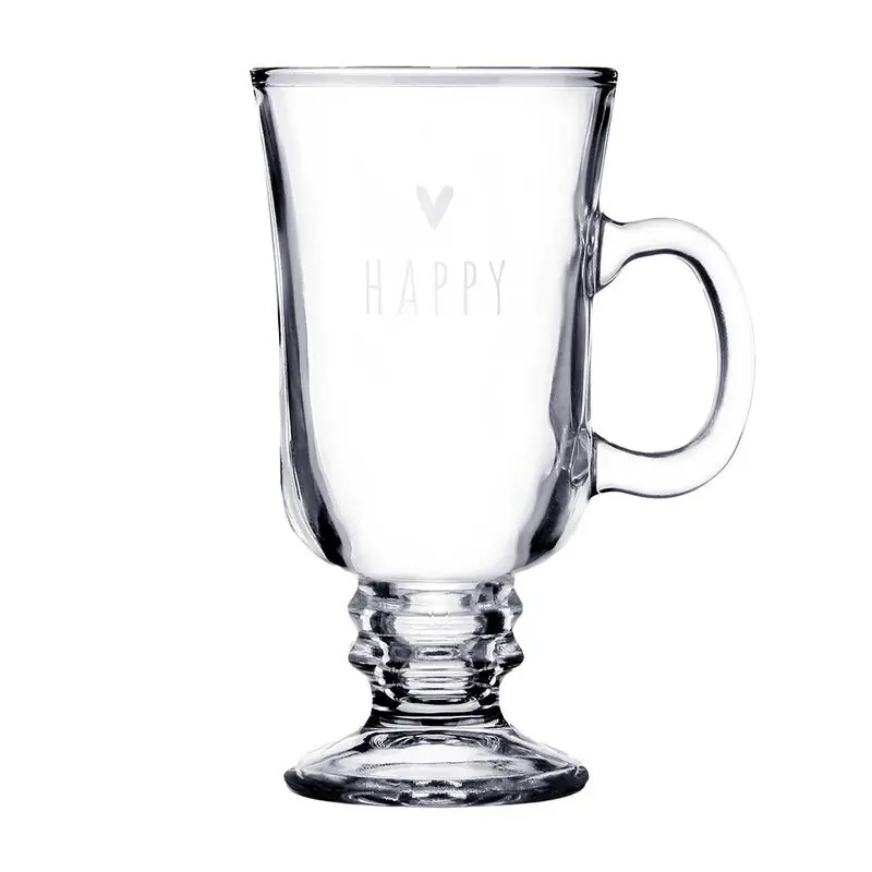 Snelle Levering Clayre & Eef Theeglas 200 ml Glas Hart