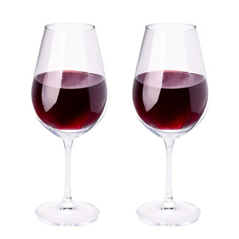 Wijnglazen - 2x st - 69 cl/690 ml - kristalglas -glazen voor rode wijn - Wijnglazen Topkwaliteit