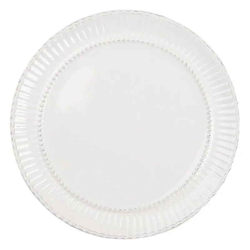 Nieuw Model Clayre & Eef Dinerbord Ø 27 cm Wit Dolomiet