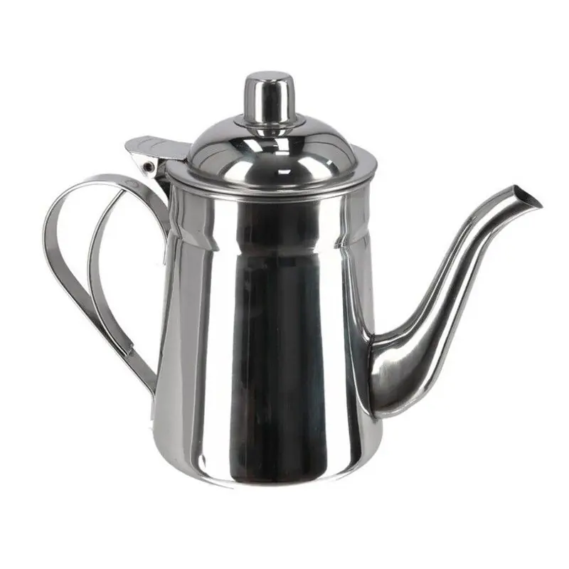 Nieuwe Collectie Metalen theepot RVS 1 liter - Theepotten