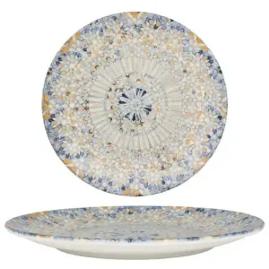 Bonna Dinerbord - Luca Mosaic - Porselein - 27 cm - set van 6 Trendy