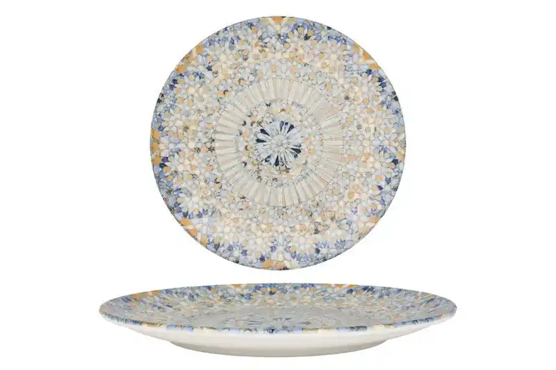 Bonna Dinerbord - Luca Mosaic - Porselein - 27 cm - set van 6 Trendy