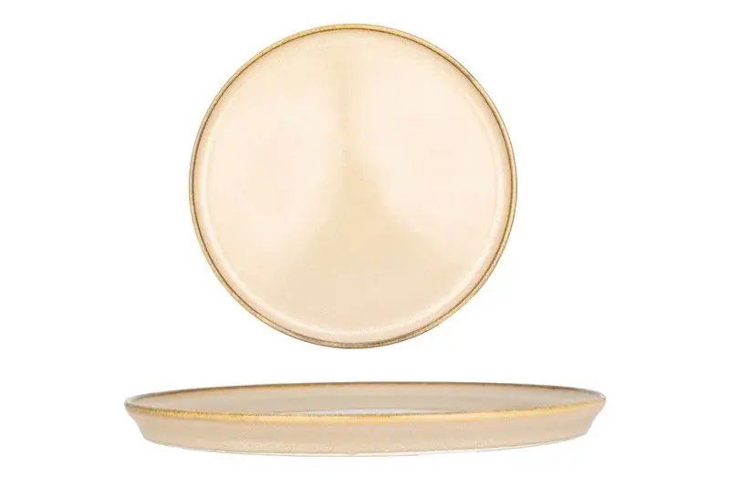 Bonna Dinerbord - Sand Hygge - Porselein - 28 cm - set van 6 Gereduceerde Prijs